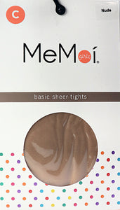 MeMoi Basic Sheer Tights