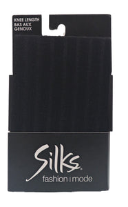 Silks Knee Length Black Fashion Mode