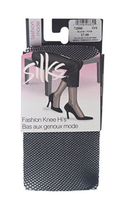 Silks Fashion Knee Highs (Black)