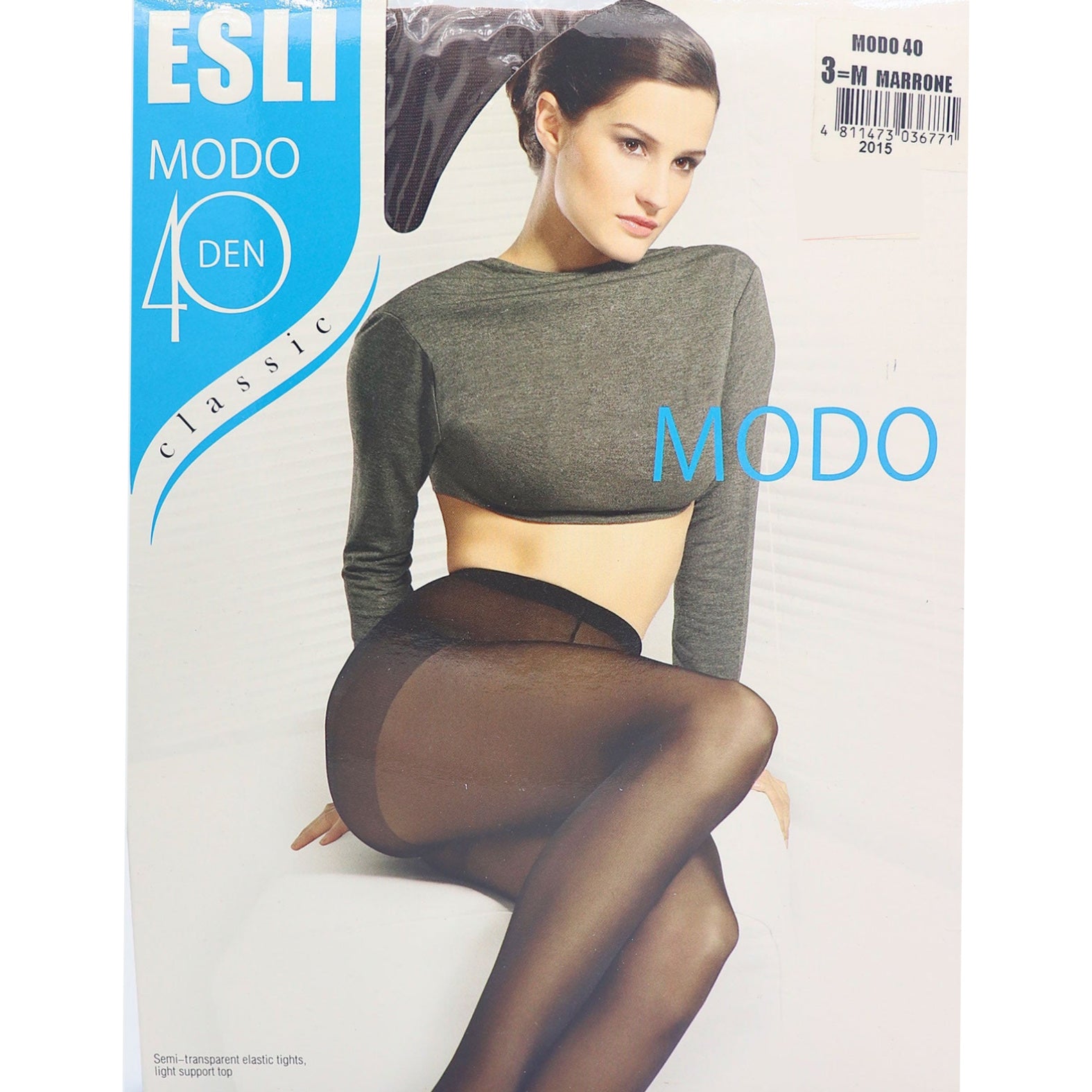 ESLI MODO Classic 40 Den (Non-Control/Reinforced Panty)