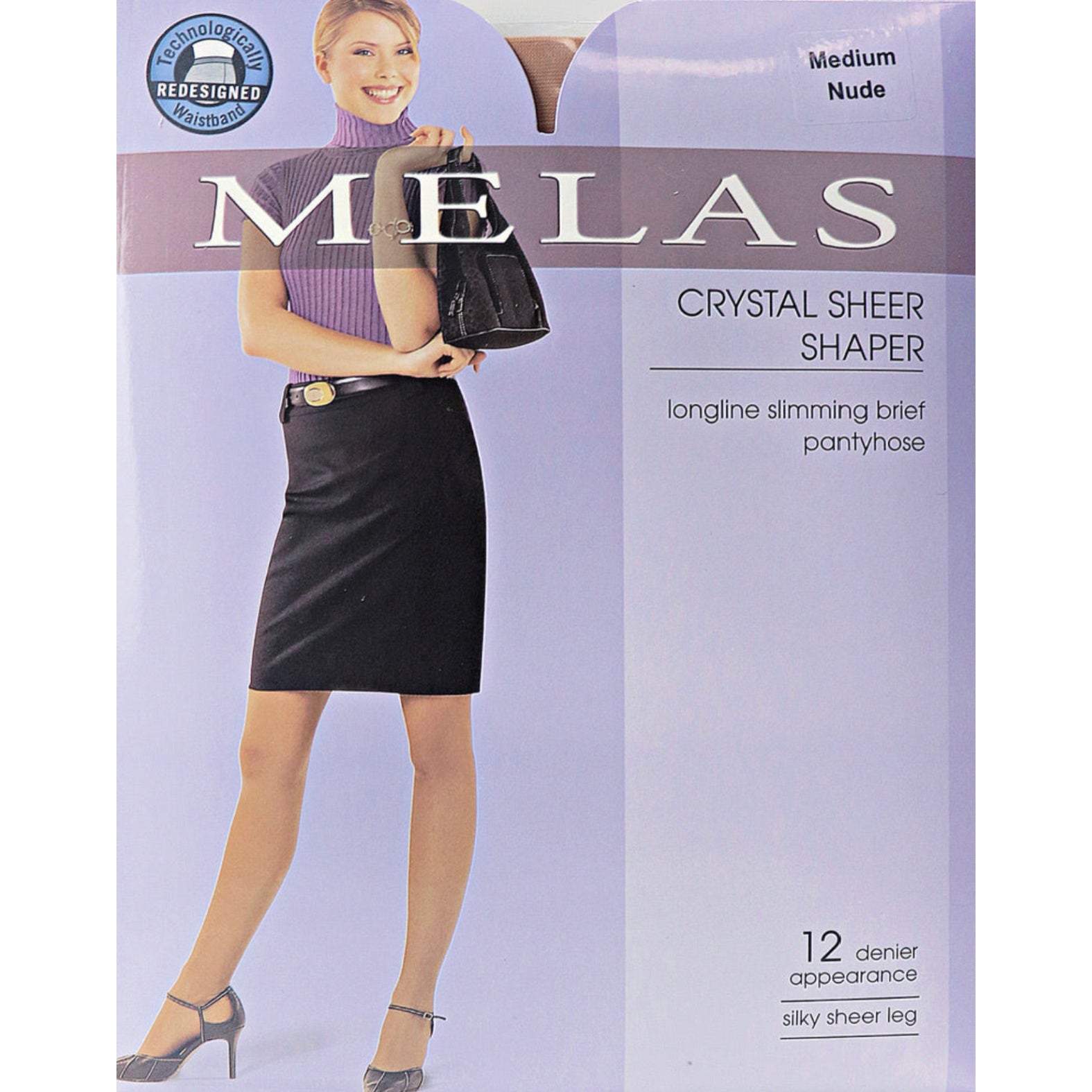 Melas Crystal Sheer Shaper 12 Denier