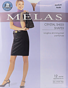 Melas Crystal Sheer Shaper 12 Denier