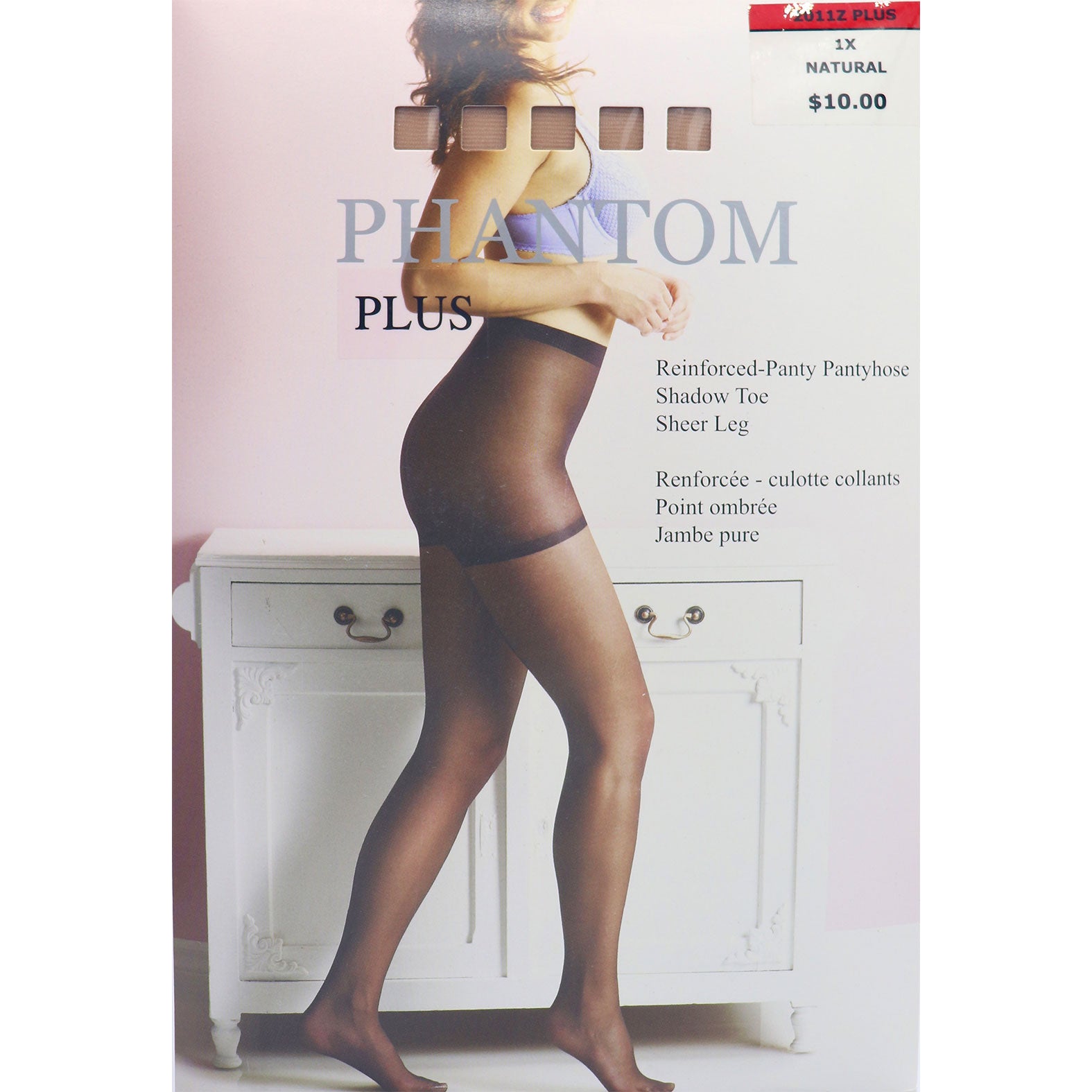 Phantom Plus Non-Control Top Pantyhose