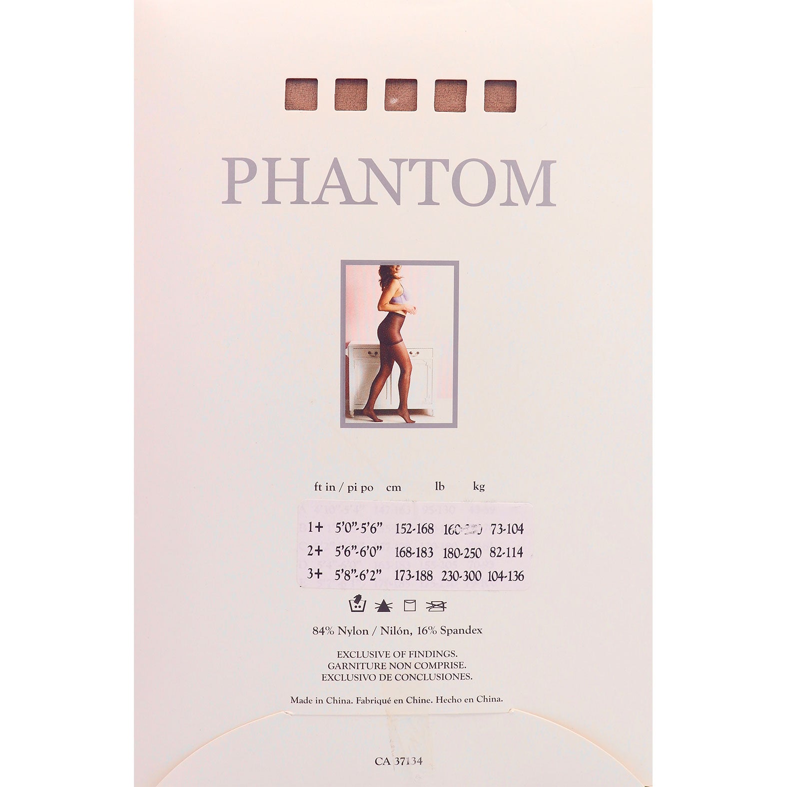 Phantom Plus Non-Control Top Pantyhose