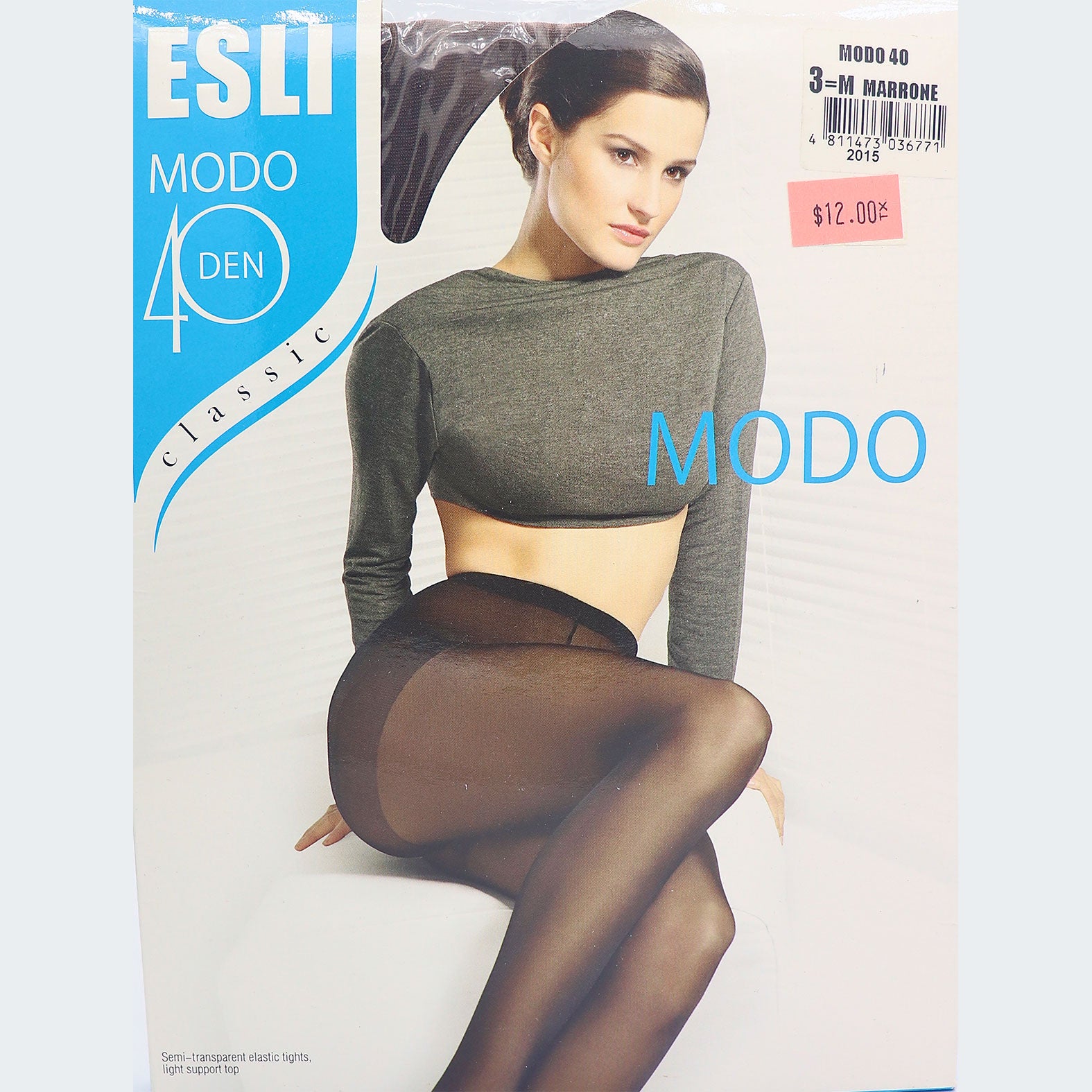 ESLI MODO Classic 40 Den (Non-Control/Reinforced Panty