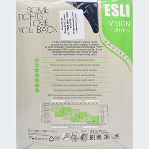 ESLI VISION Classic 20 Den (Sheer to Waist)