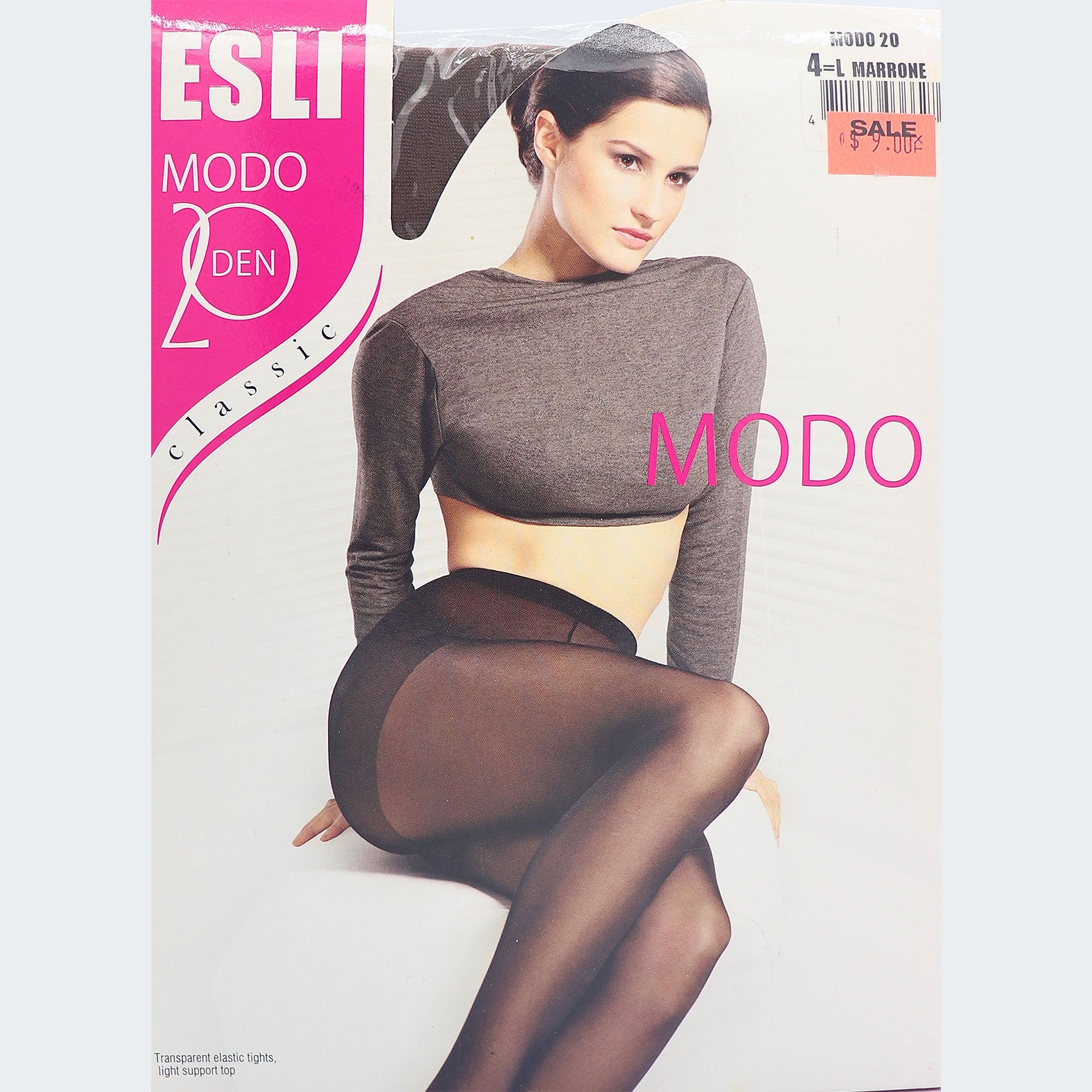 ESLI MODO Classic 20 Den (Non-Control/Reinforced Panty – PhantomOutlet