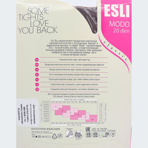 ESLI MODO Classic 20 Den (Non-Control/Reinforced Panty)