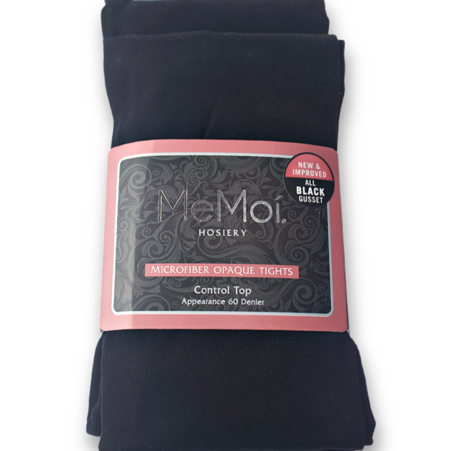 MeMoi Control Top MicroFiber Tights 2 pairs